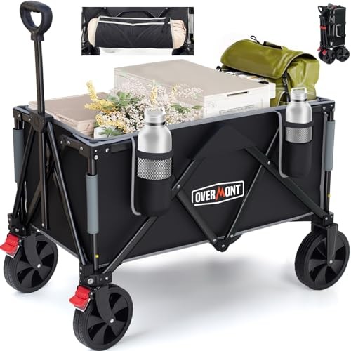 Overmont bollerwagen faltbar - bollerwagen,