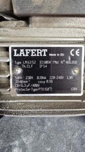 Lafert asynchronmotor lm63s2 - asynchronmotor,