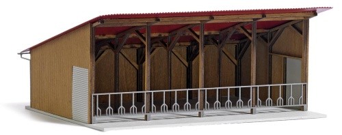 Moderner offenstall - offenstall, (bausatz)