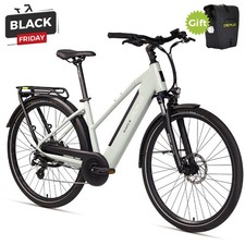 DERUIZ E-Bike 28Zoll City Elektrofahrrad 483Wh 8Gang SHIMANO Damen/Herren 23.5kg