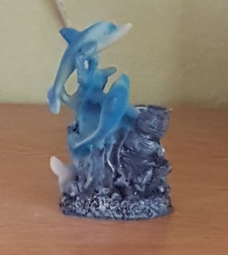 Kerzenhalter delfin deko - kerzenhalter,