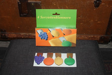 Eduscho 4 Serviettenklammern