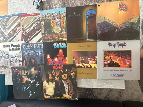 Schallplatten sammlung rock - sammlung,
