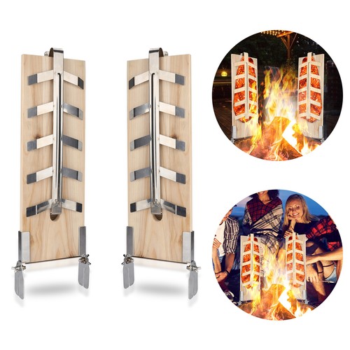 Flammlachsbrett einstellbar - flammlachsbrett,