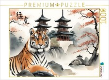 CALVENDO Puzzle Tiger -