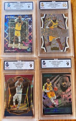 Graded lebron james - 9, &