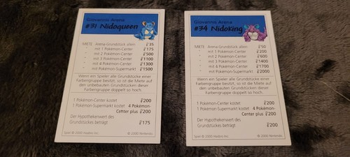 Pokemon monopoly karten - pokemon,