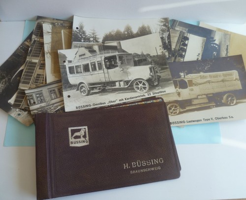 Büssing vertreter mappe lkw - büssing,