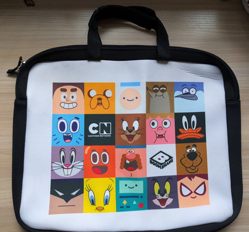 Cartoon netzwerk laptoptasche - cartoon,