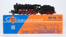 Roco H0 4112 Dampflok BR 58 1556 DB Gleichstrom (Licht defekt)