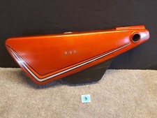 XJ 650 4K0  Seitendeckel links rot Abdeckung li Deckel Sitzbank XJ650 4KO 7/9