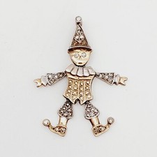 925er Silber Anhänger Clown