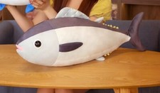 Blackfin Thunfisch 24 Zoll Kissen gefüllt Tier Plüsch Spielzeug Puppe Geschenke