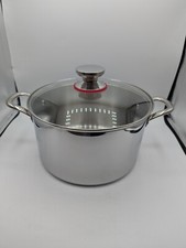 Tri Ply Kochtopf, 14cm Hoch , 26cm Ø, Edelstahl 18/10