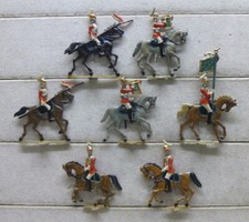 7 Zinnfiguren Spenkuch England