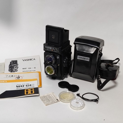 Yashica mat 124 - g, kamera