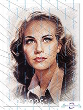 Hildegard-Knef--190c49,-- 1x Druck, 1 x Schlüsselanhänger, 1 x Postkarte