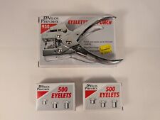 Ösenzange - Lochzange mit Ösen - Nieten - Velos Perforex