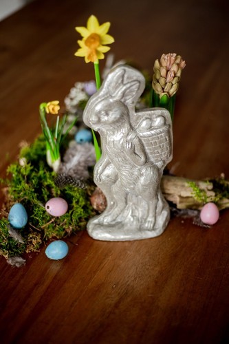 Osterhase hase bauernsilber - hase,