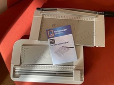 Aldi Papierschneider 2 in 1: Hebelschneider und Rollenschneider