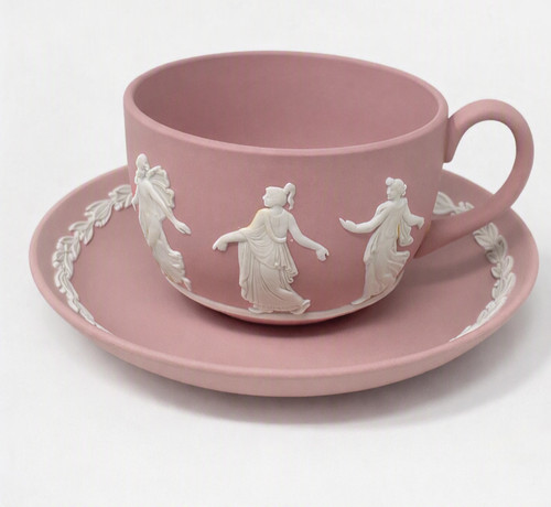 Wedgwood jasperware rosa - rosa, tasse