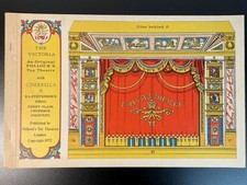 Modellbaubogen Papiertheater - The Victoria - Pollocks Toy Theatre - 1972