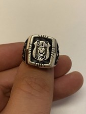 Herrenring Silber Silver Gümüs 925 BJK Besiktas Istanbul Lizenz Artikel Yüzük