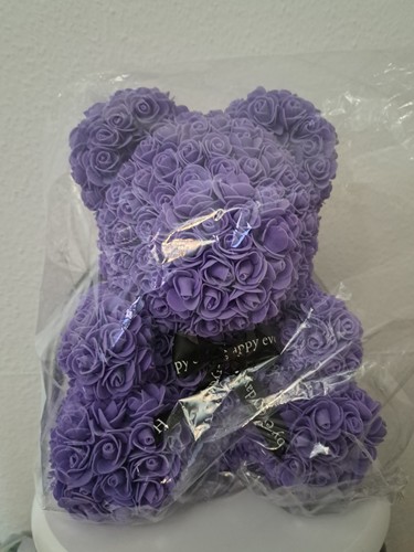 Teddybär mit rosen - mit,