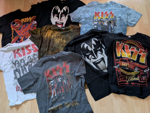 Kiss shirt xl - kiss, t-shirt