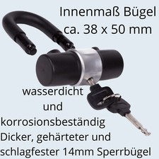 Bügelschloss Fahrradschloss Vorhängeschloss Kettenschloss Motorradkette Massiv