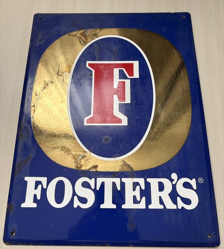 Foster beer emailschild - beer,