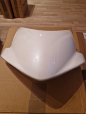 Windschild Crystal White Triumph Street Triple 2017-2022 Flyscreen