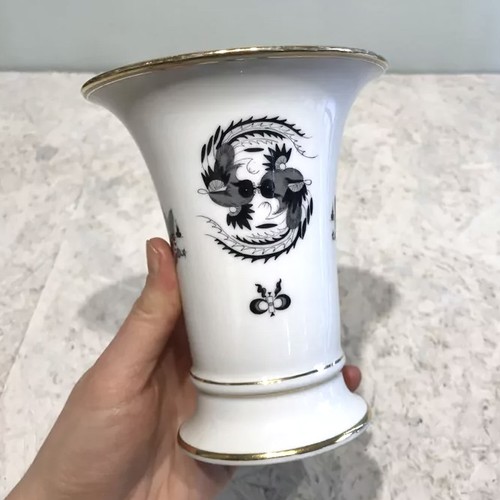 Vase meissen reicher drache - vase,