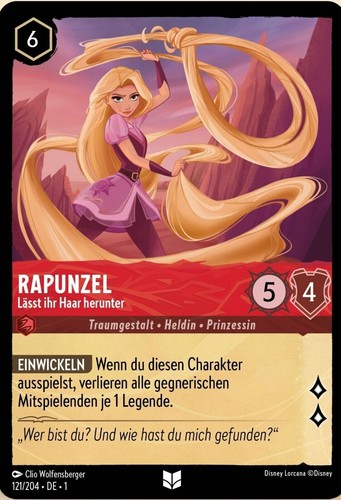 Disney lorcana rapunzel - disney,