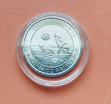 WOLF , SILBERMÜNZE KANADA