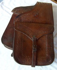 antike H.Heiser,Denver,Satteltaschen,Saddle Bags,Westernsattel,Satteltaschen,USA