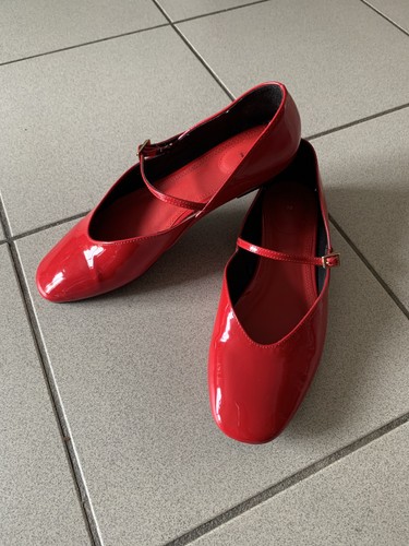 Zara rote ballerina - zara,