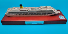 COSTA PACIFICA Modellschiff Metall 1289/1500 ca. 23cm Plakette RAR Sammler gut