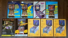 Bell Games 9 Flyer (deutsch + US) / Flipper Pinball