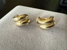 Ohrclips  Ohrstecker Ohrringe  aus 585er  14K Gelbgold 4,46г.