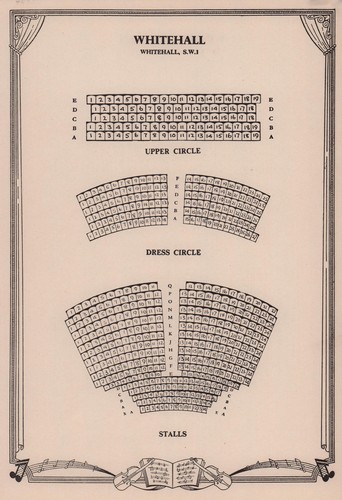 Whitehall theatre trafalgar - whitehall, (trafalgar