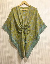 Reine seide kurzer kaftan - seide,