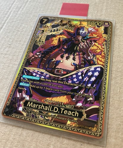 One piece tcg marshall - tcg, marshall.d.teach