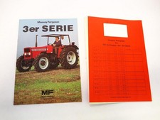 Massey Ferguson MF 233 253 263 273 283 293 Schlepper Prospekt Preisliste 1984