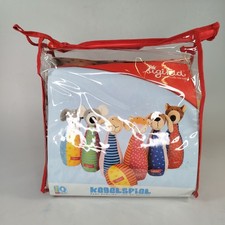 Sigikid Kegelspiel für Babys – Tiermotive, weicher Stoff, mit Tasche