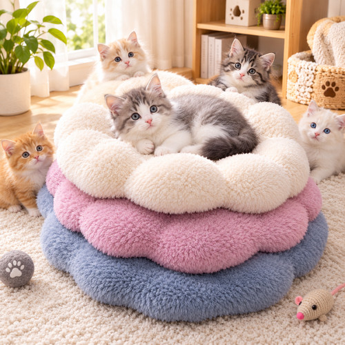 Katzenbett rund kuschelbett - katzenbett,