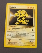 Pokemon Karte - Eletek - Base