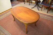 Chippendale Vintage Couchtisch Massivholz, Antik Stilmöbel Warrings 60er Jahre