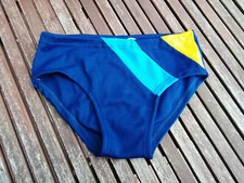 True Vintage DDR 70er Badehose Strickwaren Oberlungwitz Grisuten blau M