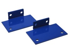 2x Fußplatte Schäfer PR600 Rahmen B100 mm Regalfuß Palettenregal Ersatzfuß